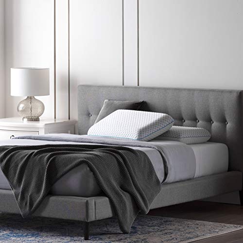 WEEKENDER Ventilated Gel Memory Foam Pillow with Reversible Cooling