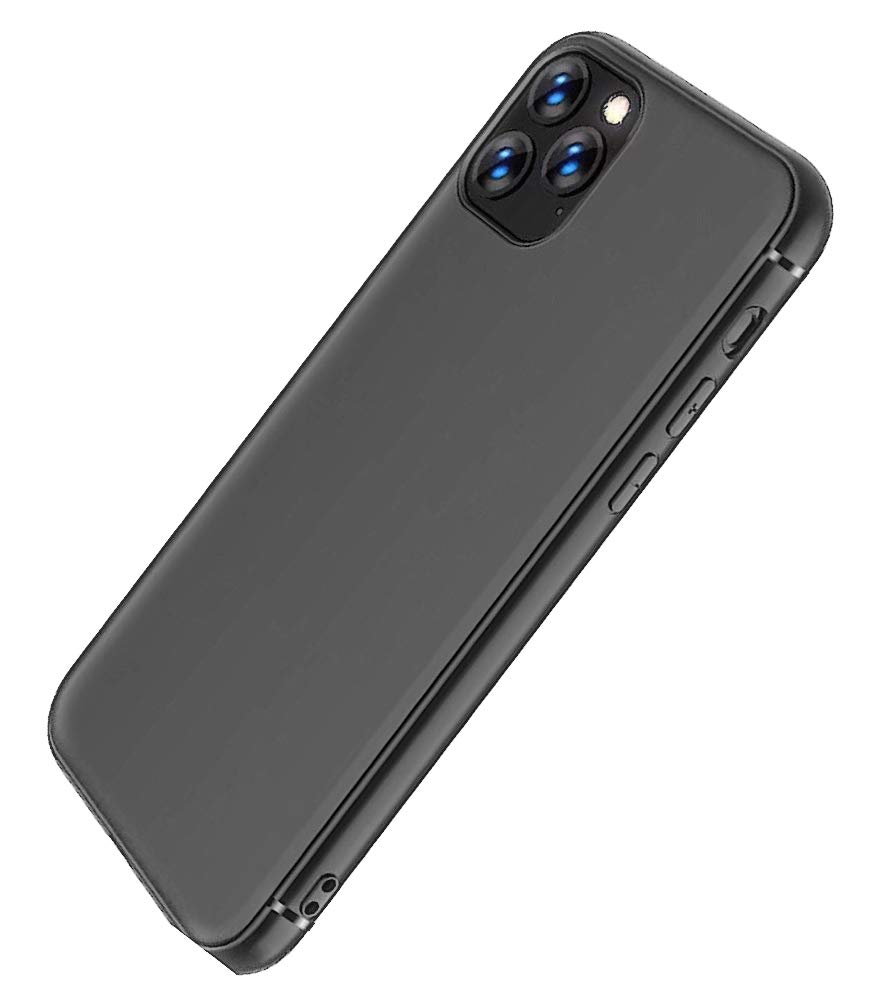 iPhone 11 Pro Max 6.5 INCH Black Case- Lightweight Ultra Soft Shockproof TPU Gel Durable Protective Phone Case-SLS Life