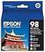 EPSON 98 Claria Hi-Definition Ink High Capacity 5 Color Cartridge Combo Pack (T098920) Works with Artisan-700, 710, 725, 730, 800, 810, 835, 837