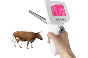 Gexmil Cow Artificial Insemination Device Cow Visual Endoscope Sperm AI Gun Tools Veterinary Breeding Kit for Horse Cattle