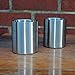 Stainless Whiskey Old Fashioned Glass - Double Walled - 10oz Lowball by Lancaster Steel