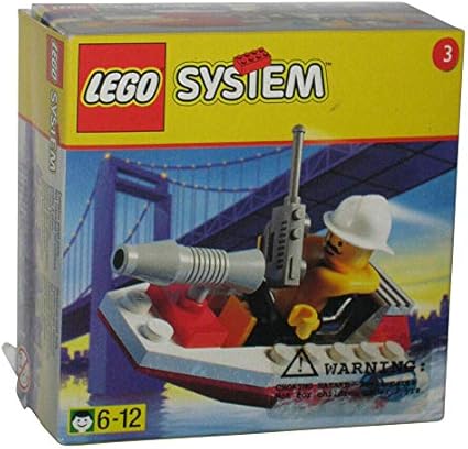barco bomberos lego