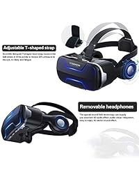 VR Headset   Auriculares de realidad virtual VR SHINECON 3D VR para TV, películas y videojuegos   Gafas de realidad virtual VR