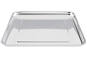 Ponliumer Stainless Steel Baking Tray Pan Compatible with Cuisinart Toaster Oven Tray,Suitable for Cuisinart Air Fryer TOA-060 and TOA-065.…