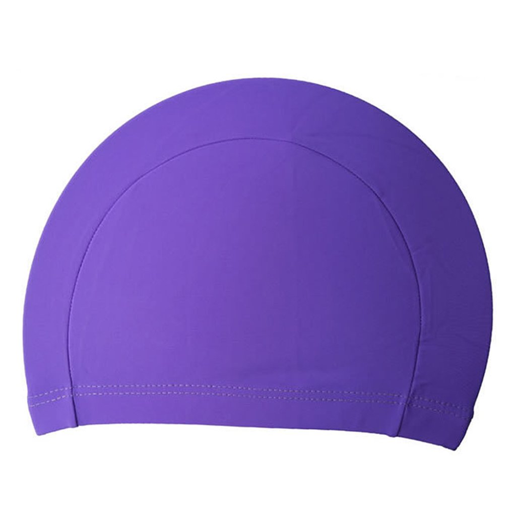 Bobury Unisex Polyester Cloth Fabric Bathing Cap Swimming Hats for Water Sports