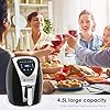 Hosome-Air-Fryer-Airfryer-for-Home-Use-45L-Healthy-and-Oil-Free-Cooking-1400W-Rapid-Heating-Digital-Touchscreen-with-7-Preset-Menus-Keep-Warm-Timer-and-Adjustable-Temperature-Control Hosome Air Fryer, Airfryer for Home Use 4.5L Healthy and Oil-Free Cooking, 1400W Rapid Heating Digital Touchscreen with 7 Preset Menus, Keep Warm, Timer and Adjustable Temperature Control
