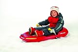 Rolly Toys Snow Max Red Sled Robust Steel Brakes Pull Rope Ages 3+ view 2