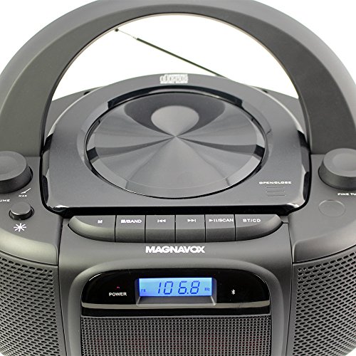 Magnavox-MD6972-CD-Boombox-with-Digital-AM-FM-Radio-Color-Changing-Lights-and-Bluetooth-Wireless-Technology