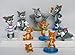 Tom and Jerry 9 Piece Play Set with 9 Tom, Jerry, and Spike Figures