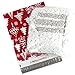 Inspired Mailers - Poly Mailers 10x13 Holiday Variety Pack of 40-10 each: Penguins, Holiday Lights, Silver Snowflakes, Red Christmas Trees (10x13, 40 Pack)