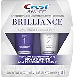 Crest 3D White Brilliance Toothpaste and Whitening Gel System, 4.0oz and 2.3oz