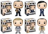Pop! Movies: The Godfather Don Vito Corleone, and his sons Michael, Sonny, and Fredo! Vinyl Figures Set of 4