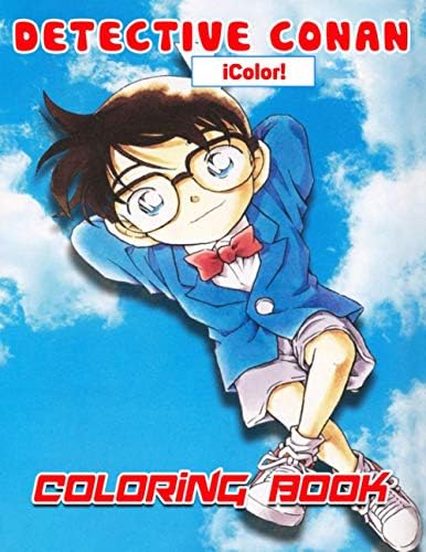 Conan Colouring iColor! - Detective Conan Coloring Book: Conan Anime Coloring Book for ...