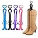 Foxnovo 35cm Plastic Long Boots Shaper Stretcher Shoes Supporter Stand Holder Hanger - 4 pcs/set (Random Color)