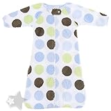 Blue Polka Dot Sleep Sack for Baby Boys