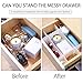 Rommeka Drawer Dividers, 8pcs DIY Plastic Grid Dresser Desk Drawer Organizer for Home Kitchen Office Stationary Closet Socks Underwear Scarves Makeup Utensil Household Storage Organizer