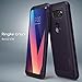 Ringke Onyx Compatible with LG V30 ThinQ Case Flexible TPU Shock Absorbent Phone Cover for LG V30, V30 Plus - Plum Violet