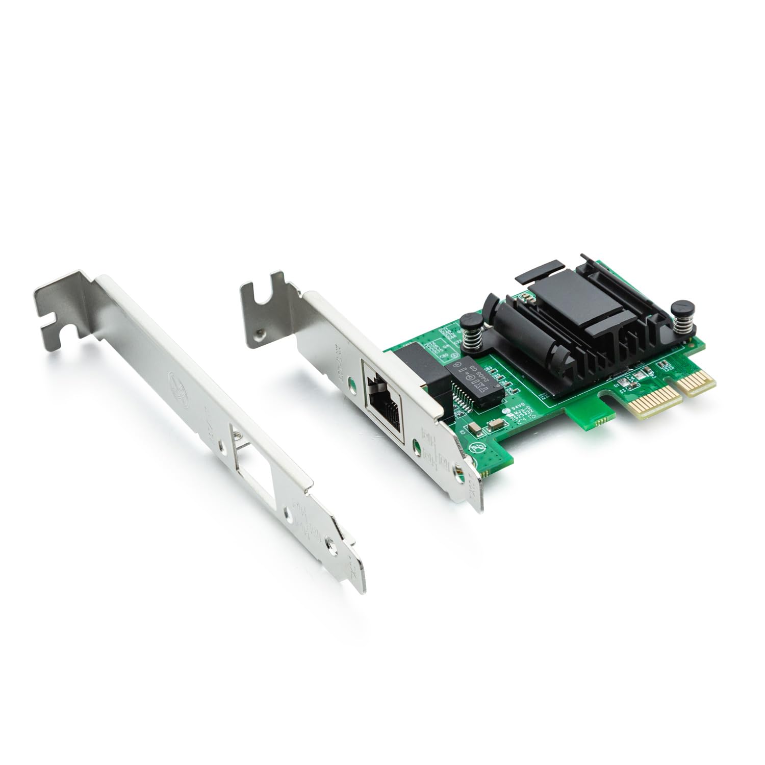 1G Gigabit Desktop PCI-e Network Adapter (NIC) with Intel 82574L Chip | 10/100/1000Mbps Ethernet Network Card | Single Copper RJ45 Port | PCI-e X1 | Compare to Intel EXPI9301CT / EXPI9301CTBLK