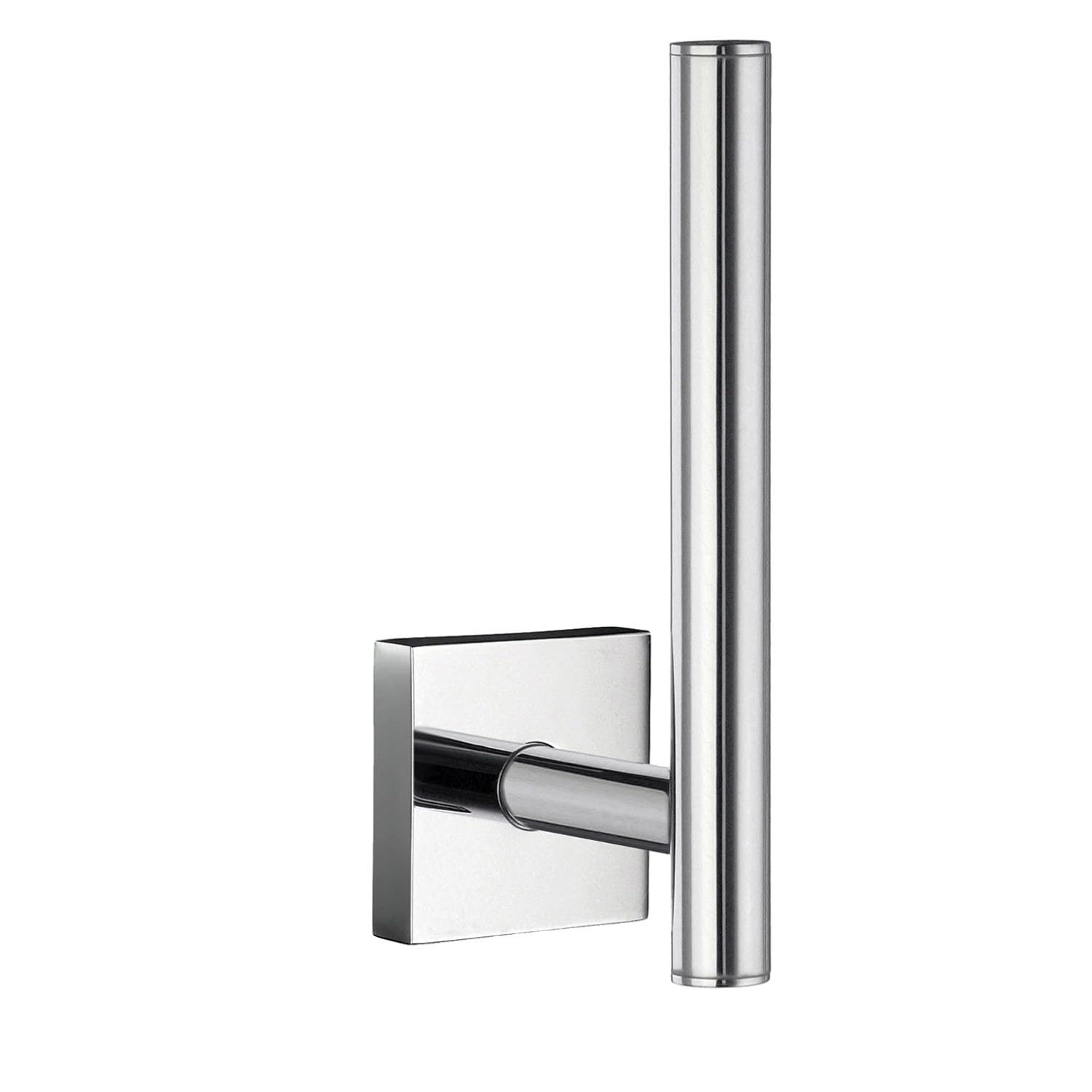 Smedbo "House" Chromed Spare Toilet Roll Holder, Polished Chrome, Silver, 4.6 x 6.6 x 14 cm