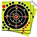 25 Pack Reactive Shooting Targets - Splatter Target with 19 Adhesive Patches for Gun, AirSoft, Rifle, Pistol, BB Gun, Pellet Gun, Air Rifle (25 Pack)