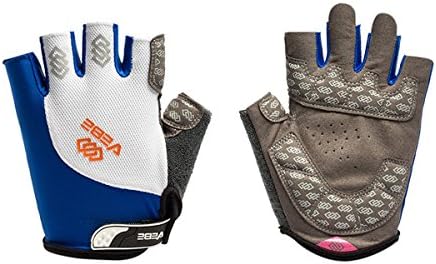 SBD VEBE Mens Sports Training Mittens Professional Cycling Riding Gloves (deep blue, L)