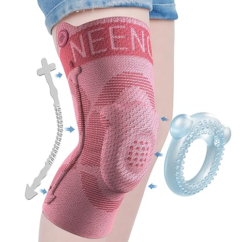 NEENCA Kids Knee Brace Sleeve Youth Knee Compression Sleeve for
