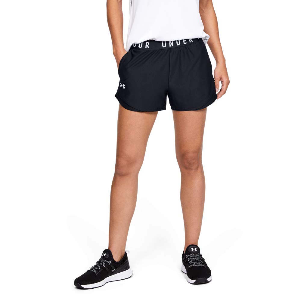 Under Armour Women's UA Play Up Shorts 3.0 SM Black