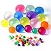 PLANET-OCEAN Water Beads Crystal Water Gel Bead Water Growing Balls Vase Filler (100Beads) for Wedding Decoration And Party supplies Home decor