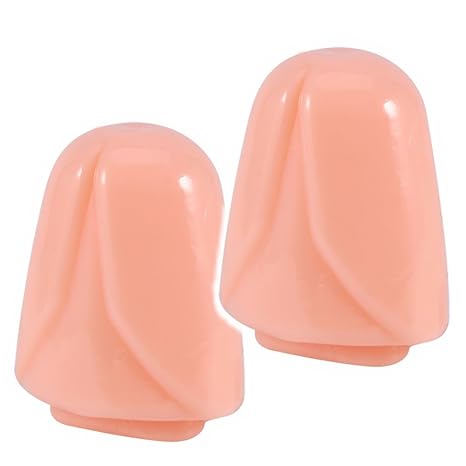 EROSPA® Penis-Eichel Sleeve Hülle Verlängerung Verdickung Extension - 2 Stück - flesh