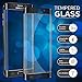 Elebase Galaxy S6 Edge Screen Protector, 3D CurvedTempered Glass,Anti-Scratch,9H Hardness,Full Coverage,Ultra HD Clear Anti-Bubble Film for Samsung Galaxy S6 Edge (Black)