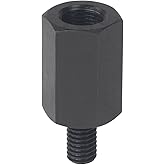 OTC 8007 Standard External/Internal Threaded Adapter - 2-1/4" Long | Use with Push-Puller Legs or Forcing Screws to Pull Shafts, Bearing Caps, Pistons, etc.; Internal 5/8"-18, External 1/2"-13