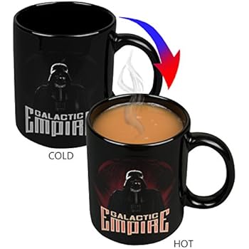 Star Wars Darth Vader Heat Reveal Coffee Mug - Death Star Reveal w/ Heat