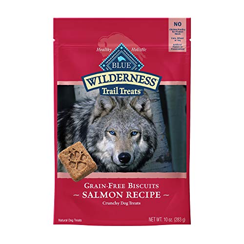Blue Buffalo Blue Wilderness Trail Treat Biscuits - Salmon - 10Oz (628244321714)