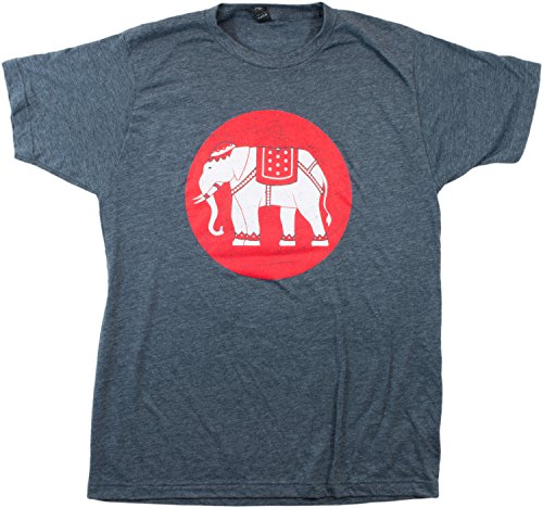 Thailand Pride | Vintage Style, Retro-Feel Thai Flag & Arms Unisex T-shirt-Unisex,M