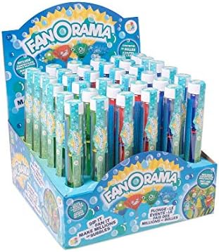 Wind WD8000 Fan-O-Rama Bubbles CDU 36pcs 6 Asst, Multi