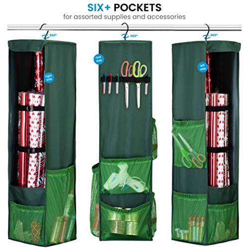 2 Premium+Christmas+Hanging+Organizer+Wrapping