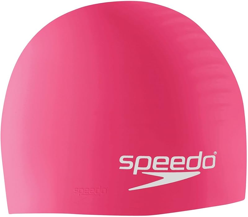 Speedo Unisex Silicone Swim Cap Pink One Size UK
