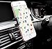 Cellphone Car Mount, Elktry Universal Air Vent Car Mount Holder Cradle Car Accessories for iPhone 7 Plus 7 6s Plus 6 Plus 6s 6 5s 5 SE Samsung and More Android phones ( Black)