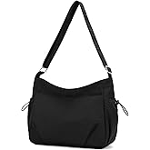Nylon Tote Bag Hobo Crossbody Shoulder Bag for Women Handbags Large Travel Purses Messenger Bag Casual Work Bag