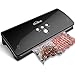 Vacuum Sealer, Kealive Automatic Food Sealer Vacuum Sealing System for Food Storage, Food Savers Vacuum Machine, Black