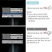 Bundle Reflective Die Cut Punisher Tattered with Thin Blue Line 3 Pack Decals for Cars, Helmets, Cups, 3 x 2 inch Skull US Flag USA Decal Sticker Honoring Police Law Enforcement Window Bumper Vinyl
