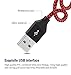 Micro USB Cable Standard [3FT] Premium Nylon Braided Android Charger High Speed 2.0USB Charging Cable Compatible with Samsung Charger Cord for Samsung Galaxy S7 Edge/S7/S6/S4/S3,Note 5/4/3-Red