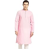 Men's Pure 100% Cotton Embroidered Only Kurta