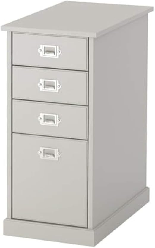 Amazon Com Ikea Klimpen Drawer Unit Gray Light Gray 603 537 63