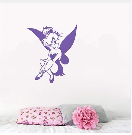 Tinkerbell Wall Decal Tinker Bell Sticker Aufkleber Kinderzimmer Wanddekoration Amazon De Baumarkt
