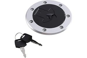 XMT-MOTO Fuel Gas Tank Cap Cover Key For Kawasaki Ninja 250R 500R EX250 EX500 ZX6R ZZR600
