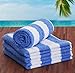 Utopia Towels Premium Hand Towels (4 Pack, Blue)