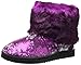 Dearfoams Women's 2 Color Sequin Boot