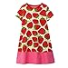 Girls Casual Dress Cartoon Cotton Kids Appliques Unicorn Dress 2-7T