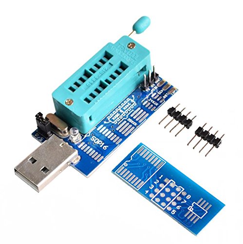 CTYRZCH Bios Board MX25L6405 W25Q64 USB Programmer LCD Burner CH341A Progammer for 24 25 Series